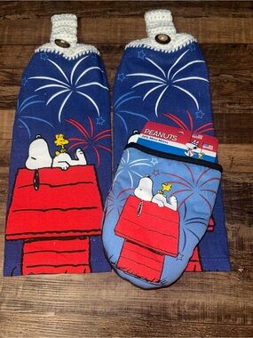 Peanuts Snoopy 4th of July Kitchen Set